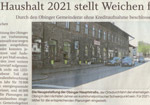 Zeitungsbericht aus dem Trostberger Tagblatt