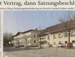 Zeitungsbericht aus dem Trostberger Tagblatt